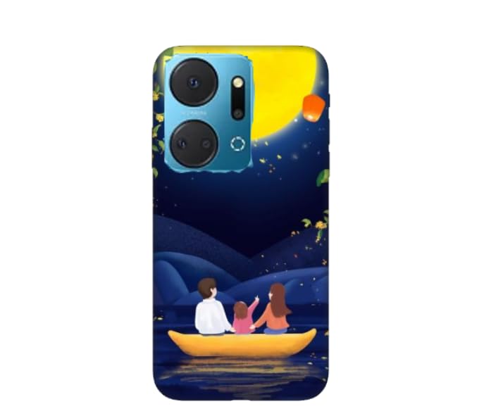 New design number 10108 Silicone Printed mobile case compatible with Honor X7a