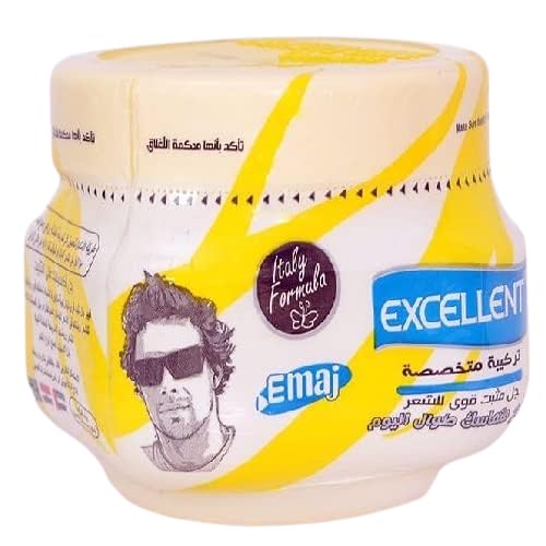 Excellent Professional Hair Stylish Gel Yellow 300 gr