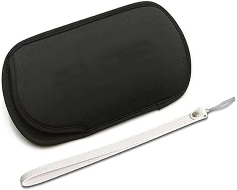 Generic PSP Cover (Black) - Soft Shell, Zipper Closure, No Strap - Compatible with PSP - Polyester Material