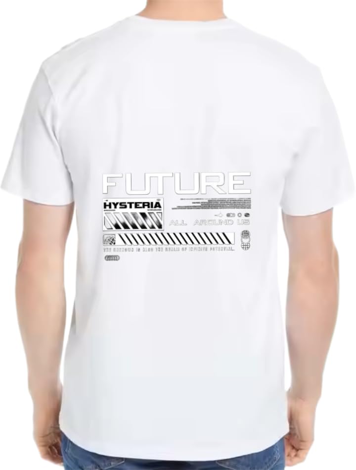 FUTURE HYSTERIA ALL AROUND US T-shirt Back White