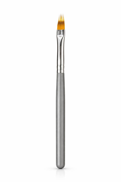 Ombre Nail Art Brush for Gradient Color Blending, Soft Flat Painting Brush for Nail Design and Color Shading, Easy Control Handle for Gel Polish or Regular Polish, Home or Salon Use