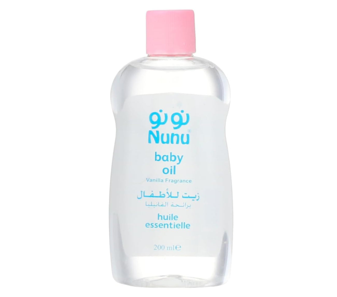 Nunu Baby Oil Vanilla 200 ml