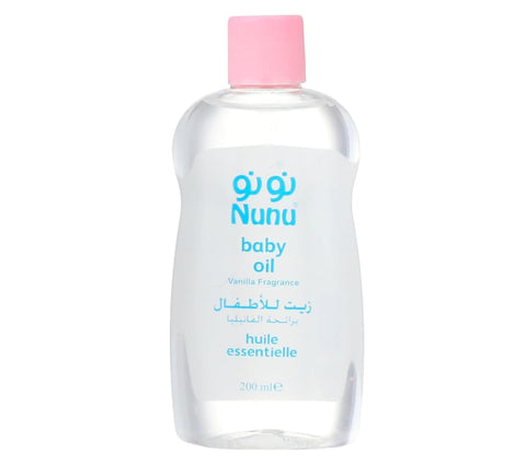 Nunu Baby Oil Vanilla 200 ml