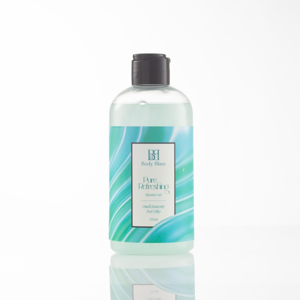 Body Blaze Shower Gel - Cleanse, Hydrate, and Refresh Your Skin. (Pure Refreshing)
