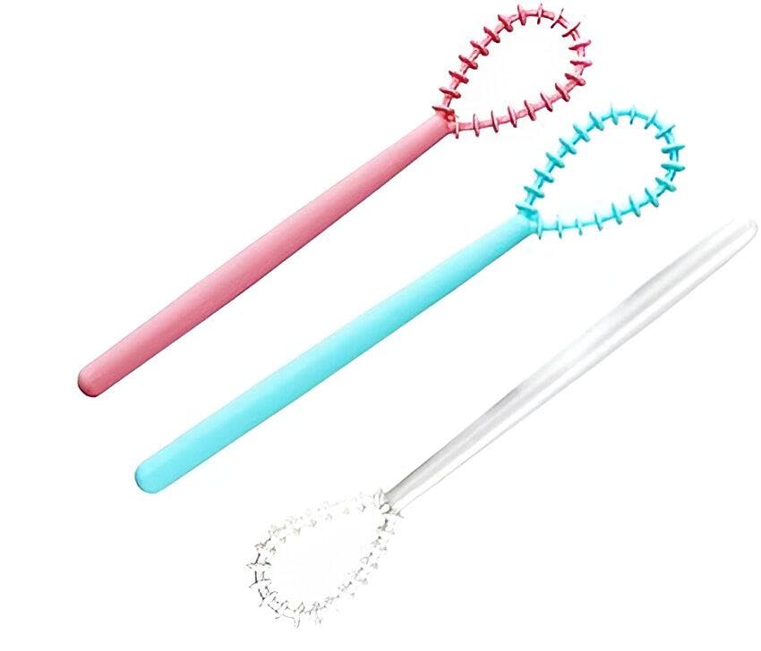 Kitchen Whisk - Simple manual mini tool for blending cream sauce, sweet syrups, baking mixes, honey and cake toppings, lightweight stirring accessory handy for bakers and home chefs daily (3pcs)