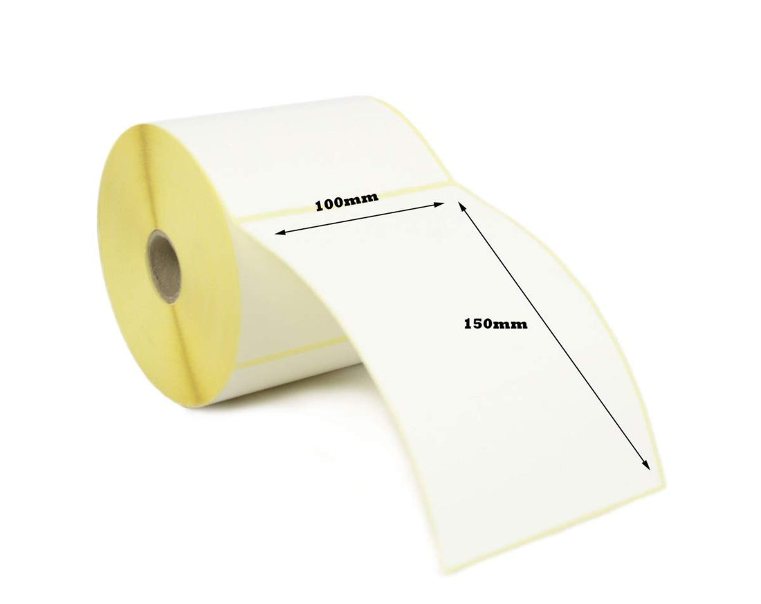 Thermal Paper Stickers for Barcode Printer - 10 X 15cm - 400 Label