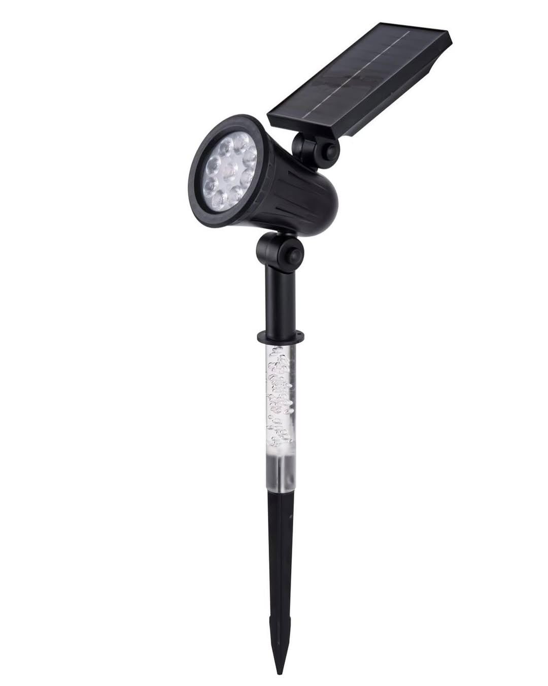SUN POWER Outdoor Ground Spot Lights - 7W Warm Waterproof Pathway Lighting With 45° Angle Adjustment for Garden, Lawn, Yard (Warm)