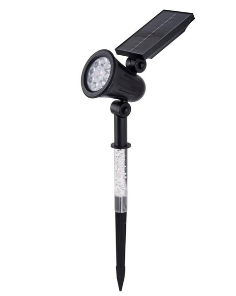 SUN POWER Outdoor Ground Spot Lights - 7W Warm Waterproof Pathway Lighting With 45° Angle Adjustment for Garden, Lawn, Yard (Warm)