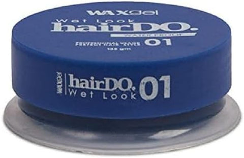 Hairdo Super Strength Wet Look Gel Wax (Blue, 135g)