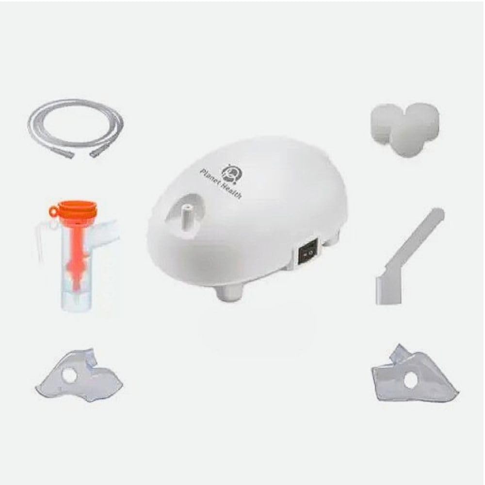 Plannet Health Blowz Nebulizer | 195 G | Min Filling 2Ml | Max Filling 8Ml Warranty 2 Years
