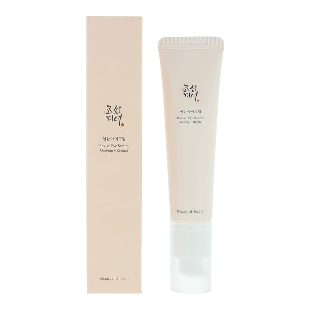 Beauty of Joseon Korean Eye Serum: Ginseng + Retinal 30ml, Pink, 1 Fl Oz (Pack 1)