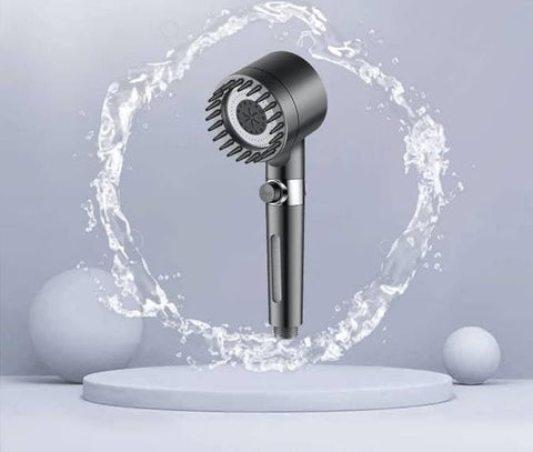 Multifunctional Shower Headset Internal Filter Water Purifier with Different Flow Systems and 360° Movable Head, Ergonomic Design Provides Luxurious Shower Experience at Home