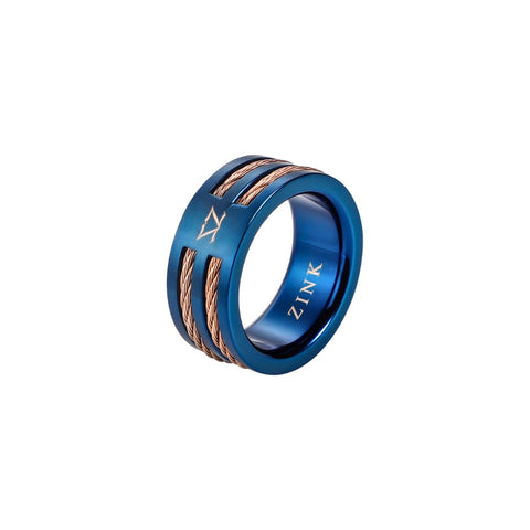 ZINK Men's Stainless Steel Ring | ZJRG040BL