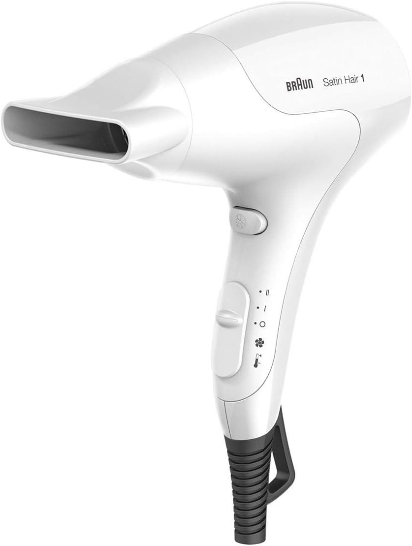 Braun Satin Hair 1 HD180 PowerPerfection dryer 1800 Watts - White