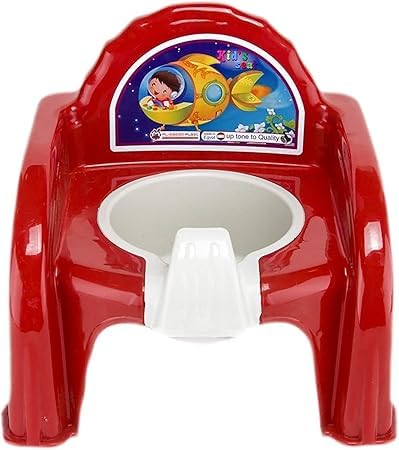 Potty Plastic Chair for Kids (Red)