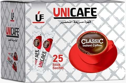 Unicafe Classic Instant Coffee 2 g, 25 Sachets