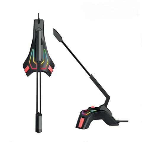 (1Pcs) USB Gaming Microphone with Omnidirectional Pickup Pattern | Model M019 | HIPER H-M019 USB Gaming Microphone Features Omnidirectional pickup | Durable construction | Easy