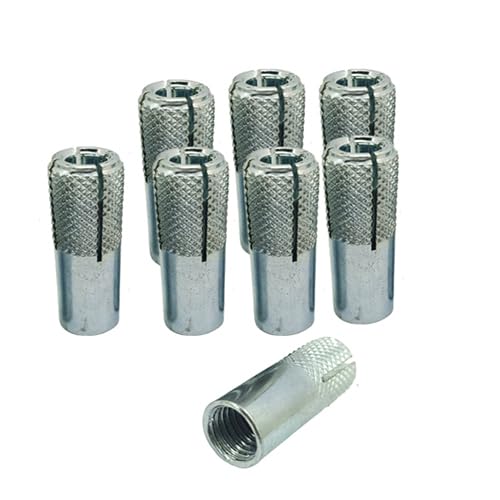 Rana Store Galvanized Stainless Steel Rivet Clips Fisher Akmon D - 6mm - 8 Pieces