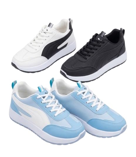 Women's Comfort Fit Casual Sneaker Cochie Modern Flexible Durable Continuous Movement MS