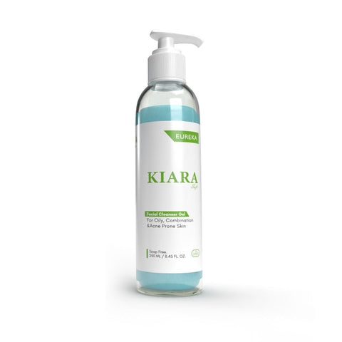 Kiara Facial Cleanser Gel for Oily, Combination and Acne Prone Skin 250 ml