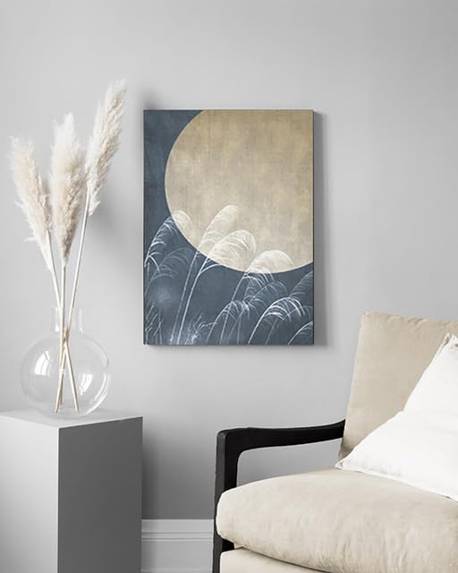 Modern Wall Art 1 Piece 30x40 cm 30mm Thick – Digital Print + UV Protection Film Against Scratches and Fade – Nail Free Self Adhesive – Elegant Wall Decor for Home, Office & Gifts (1036)