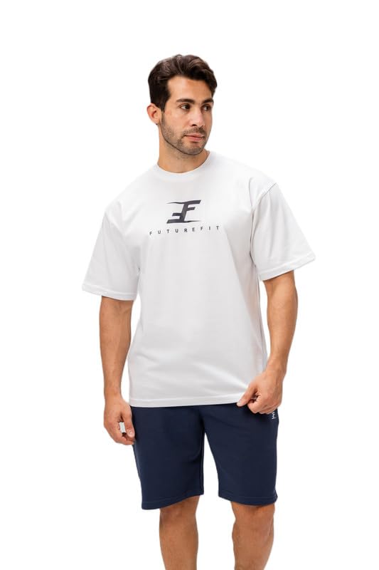 Future Men Basic Half Sleeves T-Shirt Casual Style With Simple Design