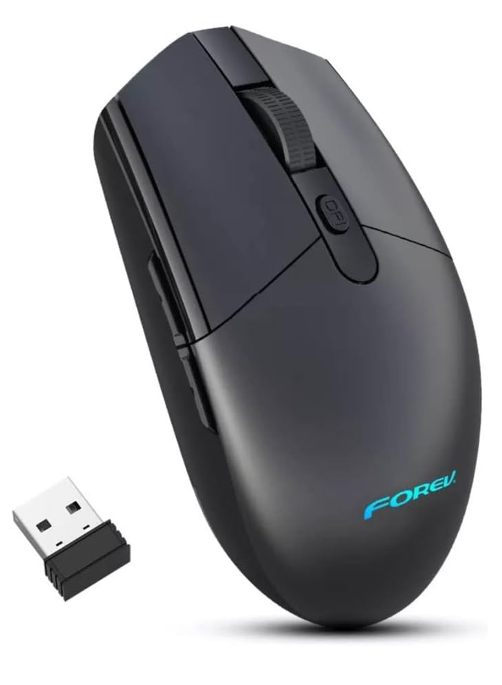 V-G304 Wireless Gaming Mouse For PC | AA Battery | 2.4 GHZ with Nano USB Receiver