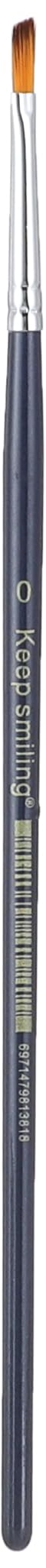 Keep Smiling Single Beveled Brush, Size 0