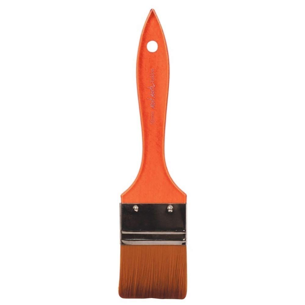 Artist Acrylic Brush Premium Taklon Flat Wide 50mm (1.98in)