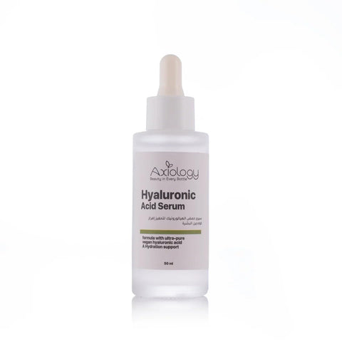 Axiology Hyaluronic Acid Serum, Ultra-Pure Vegan Formula, Hydration Support, 50 ml