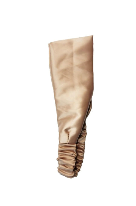 GOLD SATIN WOMEN HEAD BAND