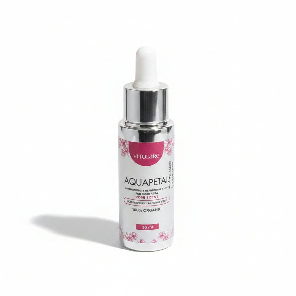 Aqua Petal Bikini Serum – Natural Rose Scent, Skin Brightening & Moisturizing Serum for Sensitive Areas, 30ml