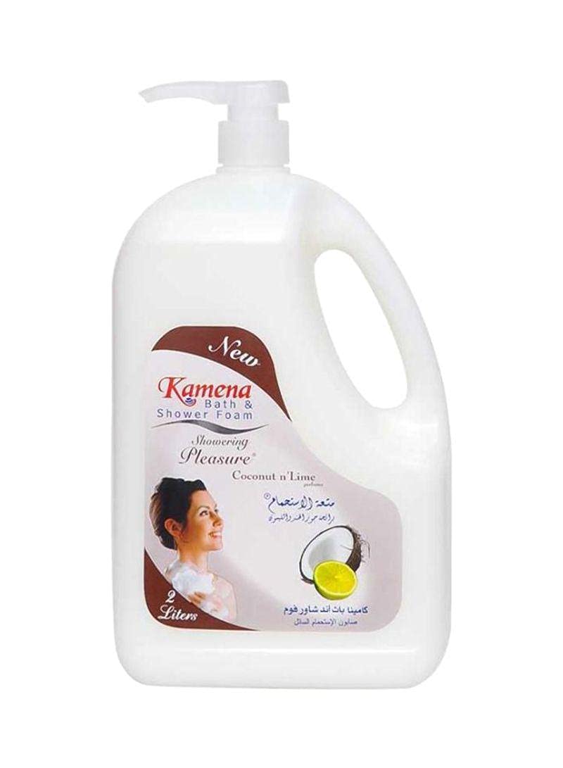Kamena Shower Foam With coconut & lime Scent - 2 Liter