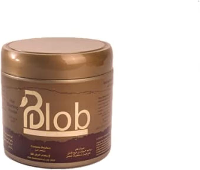 Generic Blob Hair Bleaching Powder Jar - Blue, 200 gm