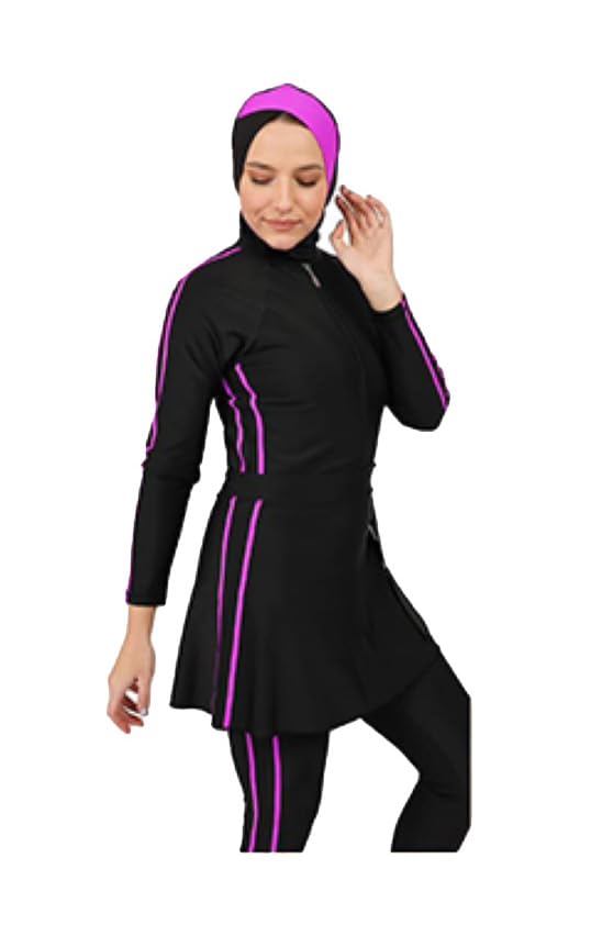 9Street Corner Bikini Swimsuit For Women/Girls Swimwear 3 Pieces (Jumpsuit/Tunic/Turban) Code 2023