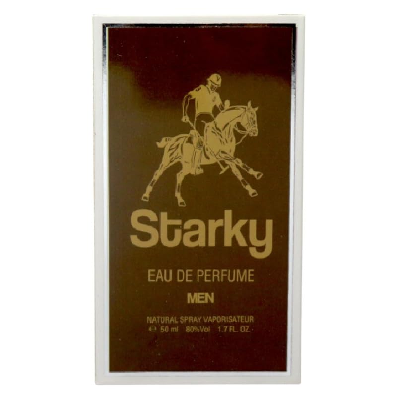 Starky Eau De Perfume Natural Spray Vaporisateur For Men-Brown-50ml