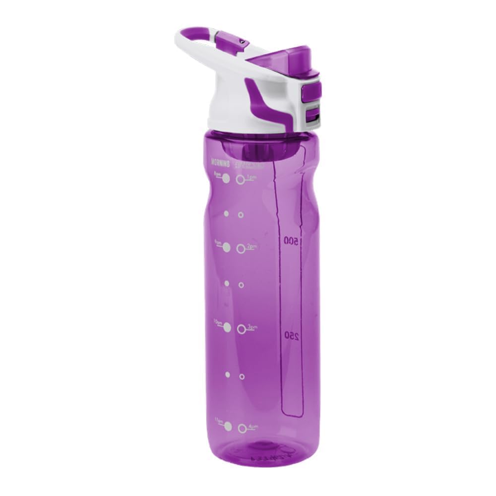 Smash Chugger Water Bottle with Infuser basket 750ml - Grape