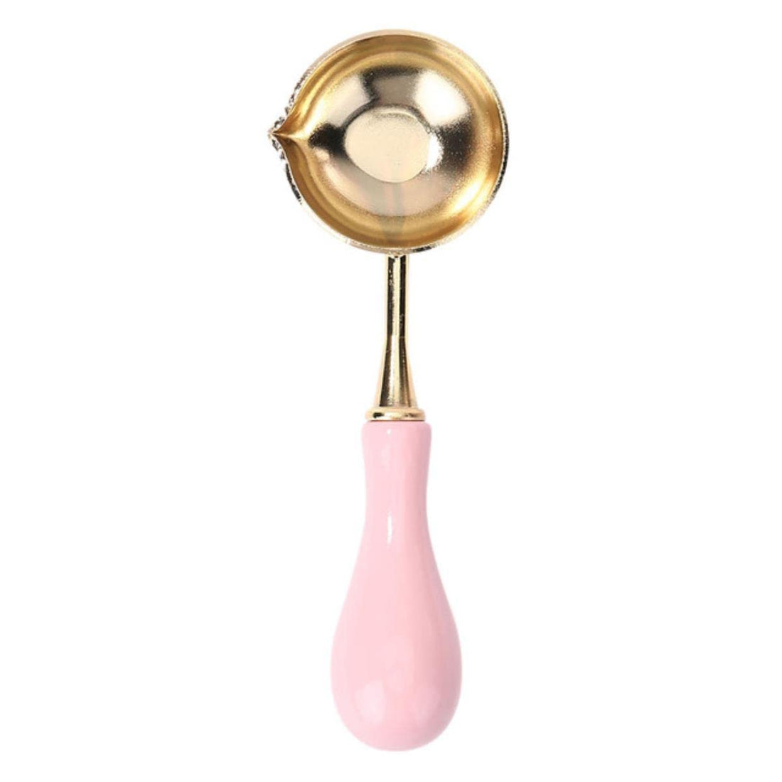 BNREJHT Wooden Handle Sealing Wax Spoon Metal Wax Beads Wax Melting Spoon for Decorative Wax Envelopes Scrapbooking Envelopes - 17, USA