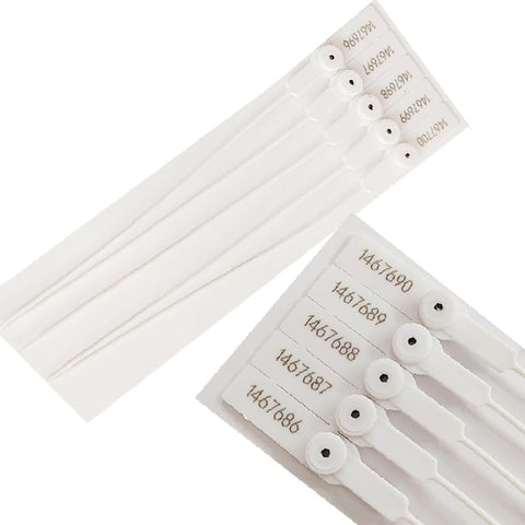 Ciel Mesril, Plastic Safety Stopper, and Secure Pull Ties Set, Multi Use (White, Length 28cm, 5 Pieces, Code:8850) - KaberMisr 2020