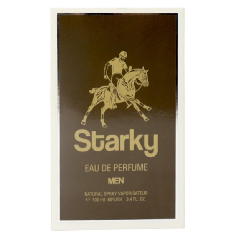 Starky Eau De Perfume Natural Spray Vaporisateur For Men-Brown-100ml