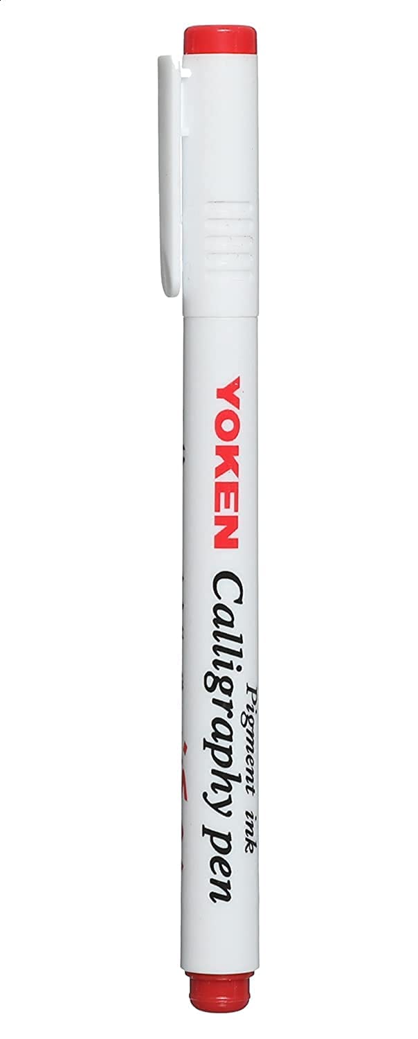 Yoken Calligraphy Pen (2.0mm, Red)