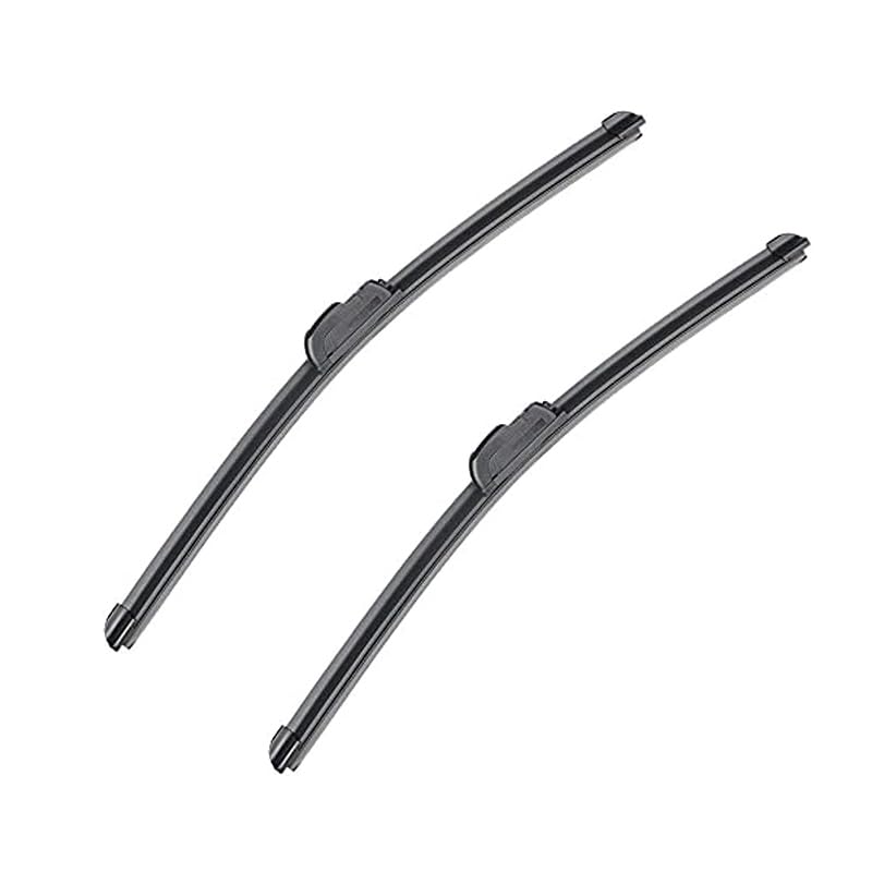 KaberMisr 2020 Car Windshield Wiper Blades High Quality Material Long Lasting (Rubber 2 Pieces, 16 Inch / 26 Inch Code:9503)