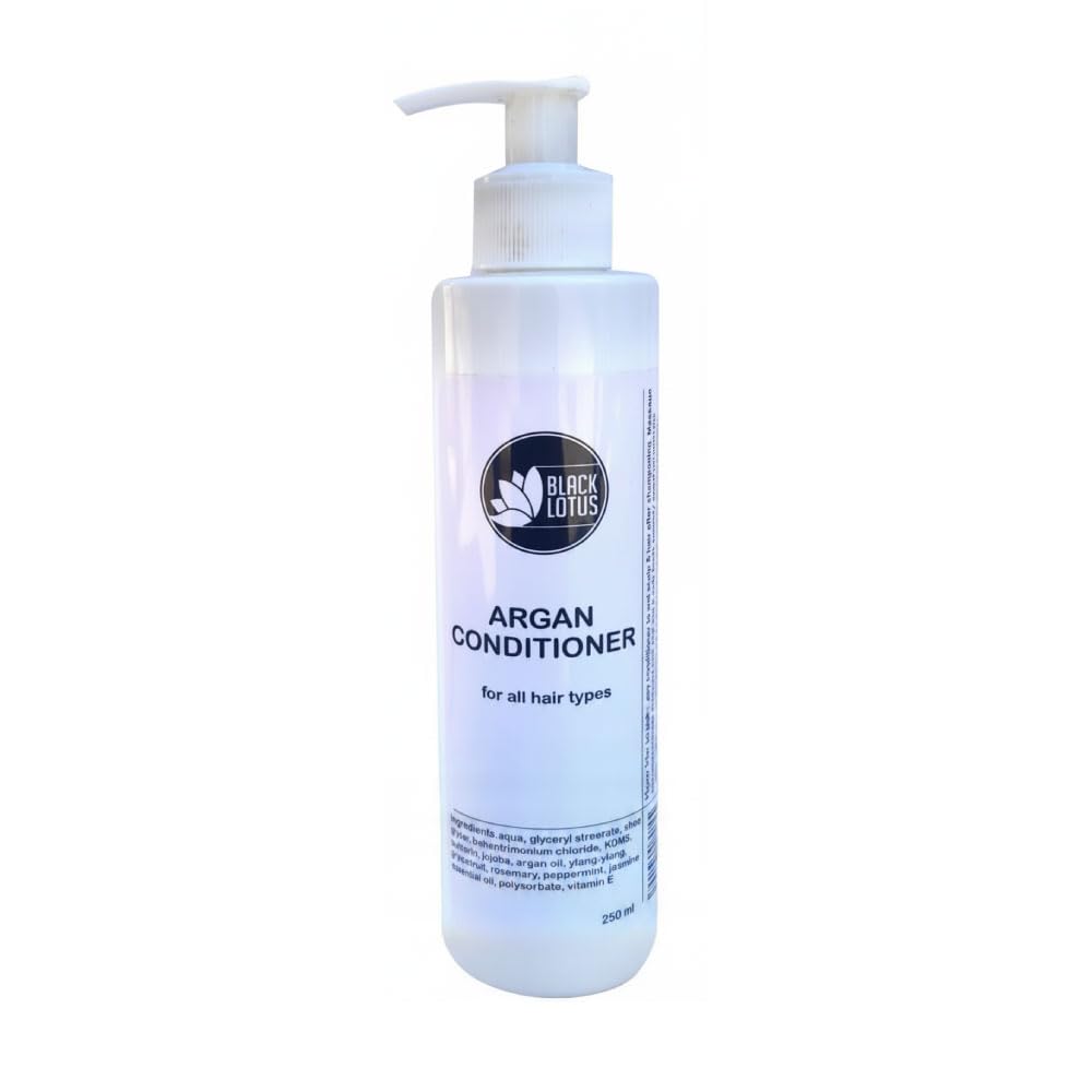 Black Lotus Argan & Aloe Conditioner for Hair (250ml)