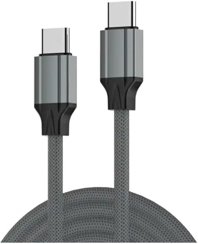 Ldnio LC441C 100W USB-C to USB-C Fast Charging Cable,1Meter PD 3.0 Power Delivery Data Cable, High-Speed Charger Cord for MacBook, iPad Pro, Samsung and USB-C Devices – Gray