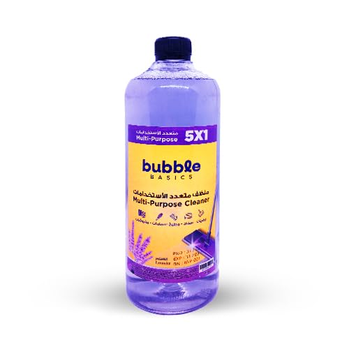 Bubble Basics Lavander Frangnace Multi-Purpose Cleaner 5 x 900 ml