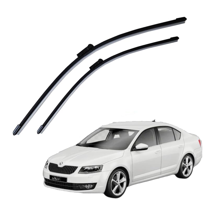 KaberTrade KaberTrade Premium Quality Material Car Windshield Rubber Wiper Blade Set (2 Piece, Specialty Compatible with A7 S630-19/24 Inch Code:9465)