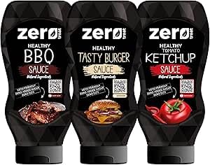 1 Healthy Tomato Ketchup + 1 Healthy BBQ Sauce + 1 Healthy Tasty Burger Sauce