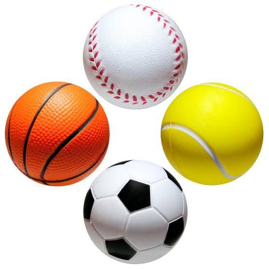 soft Ball, 1 Piece, Baseball, Basketball, Tennis Ball, Soccer Ball, Stress Relief Foam Balls, gift for boys and girls, multi color