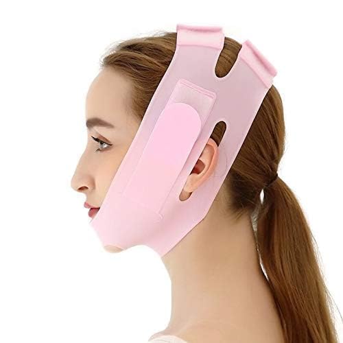 Silicone V Face Mask, Face Lift Up Belt for Facial Slimming, Chin & Cheek Slimming Bandage Mask, Double Chin Fat Reducer, Skin Tightening for Women & Men