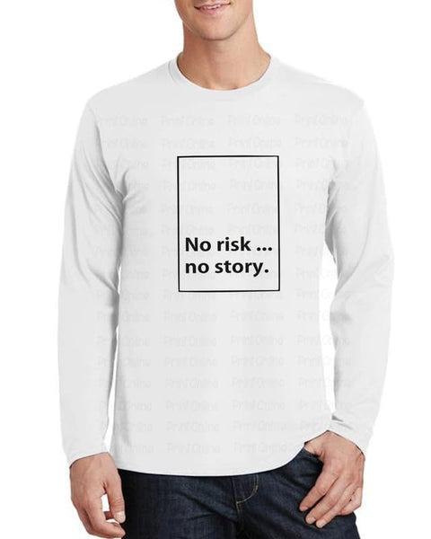 Print Online 307Long Sleeve T-Shirt For Men